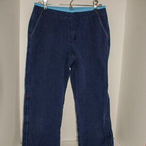 Dark Blue Capri Pants by Express-size 5/6